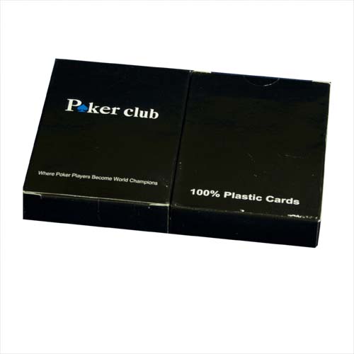 供应国产塑料牌poker club扑克俱乐部