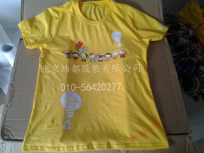 北京市女装T恤 男款T恤定做学生T恤厂家