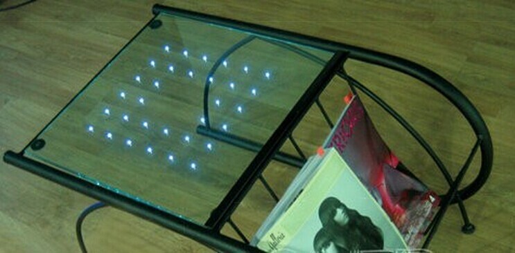 LED发光玻璃