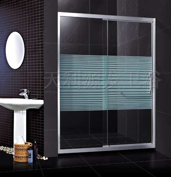 供应LR-022淋浴房玻璃隔断-浴室移门-卫