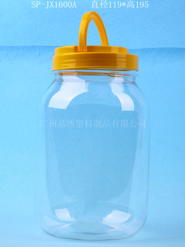 3斤装塑料瓶 圆形透明瓶 大口PET瓶批发