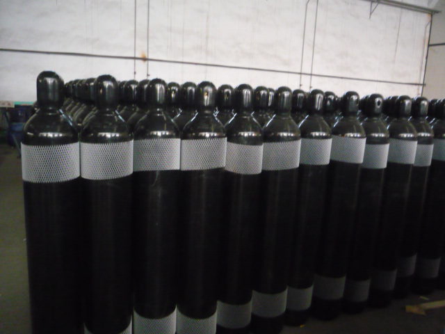 供应40升钢瓶批发  40升氧气钢瓶价格