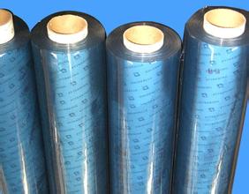 15c蓝色超透明PVC静电膜供应15c蓝色超透明PVC静电膜厂家找韩中