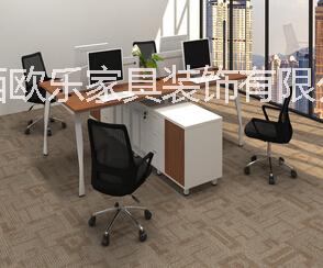 西安办公家具批发供应用于办公室的西安蓝色桌子