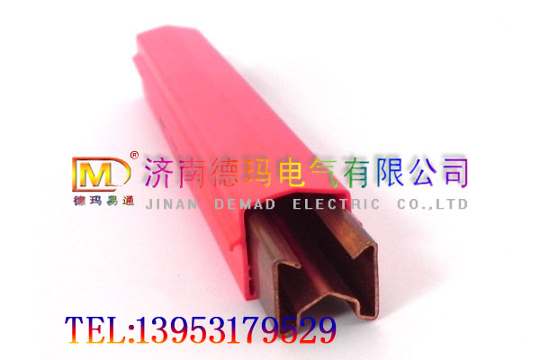 供应山东单极铜导体滑触线,起重机滑触线规格型号,铜质滑触线价格图片
