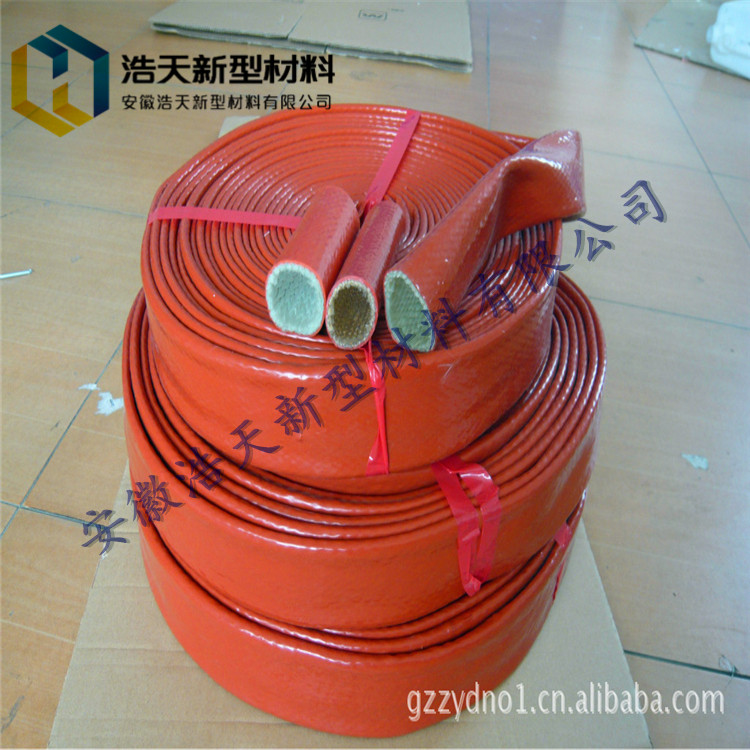 供应上海硅胶玻纤套管 防火套管