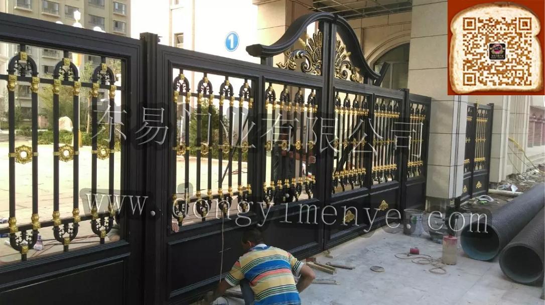 佛山市上海东易碧桂园非标新款铸铝别墅门厂家