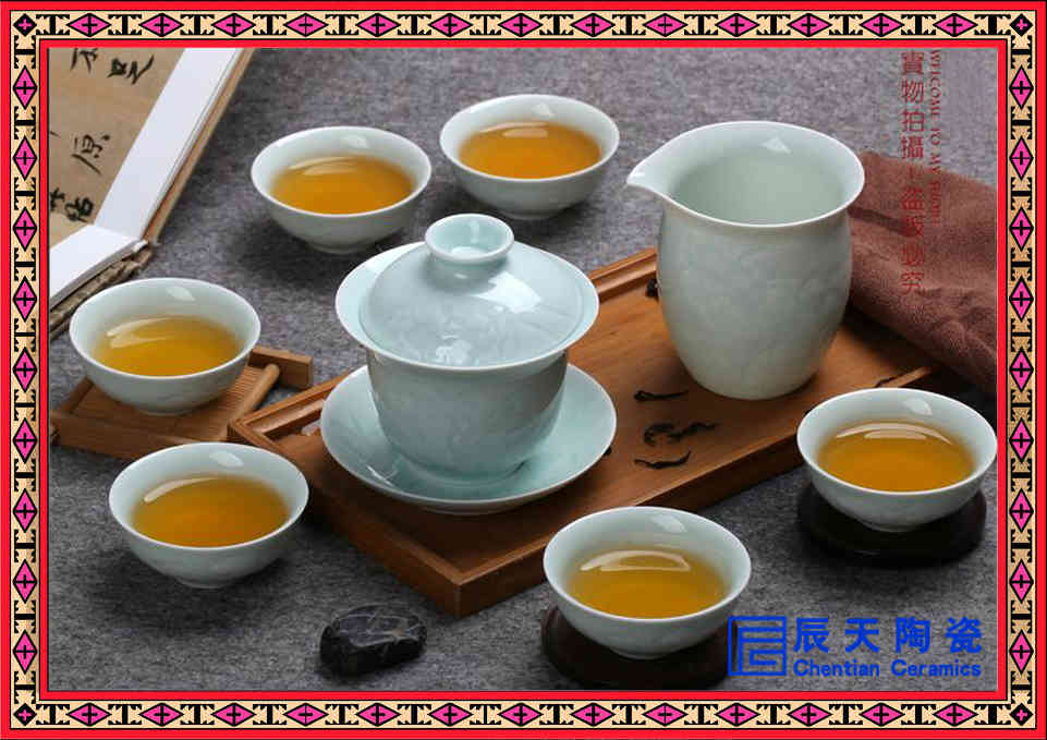 景德镇市陶瓷茶具定做 批发景德镇茶具厂家