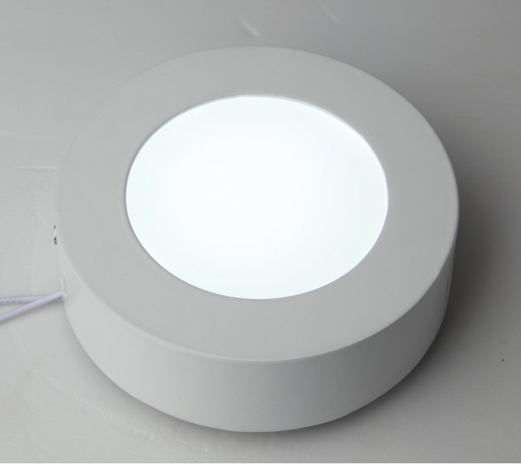 供应LED高亮24w圆形明装面板灯工程装修