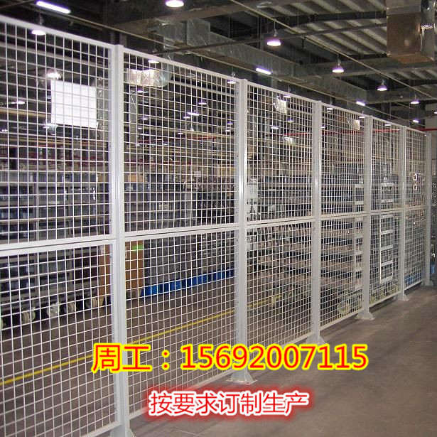 供应用于的车间隔离网生产安装，广州仓库隔离网，仓库围栏网报价图片