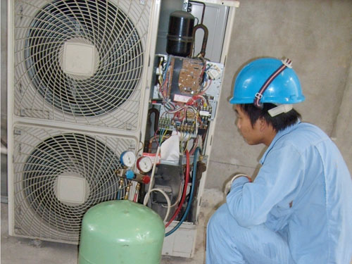 供应用于维修空调的上海市嘉定区空调维修加液清洗保养