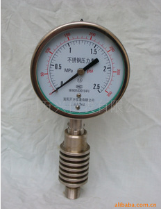 耐高温压力表高温仪表YW-100价格批发