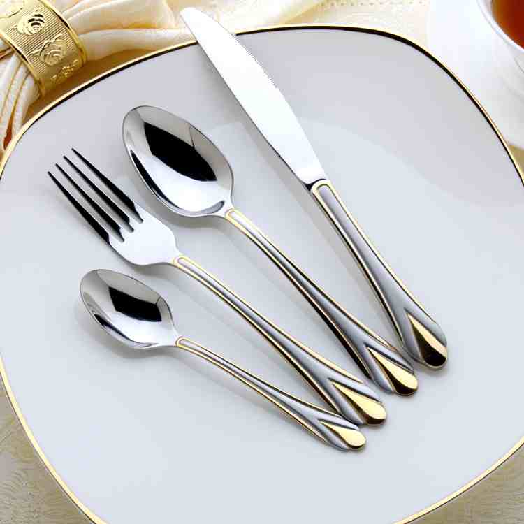 供应不锈钢刀叉勺定做 出口欧美品质 不锈钢西餐具批发