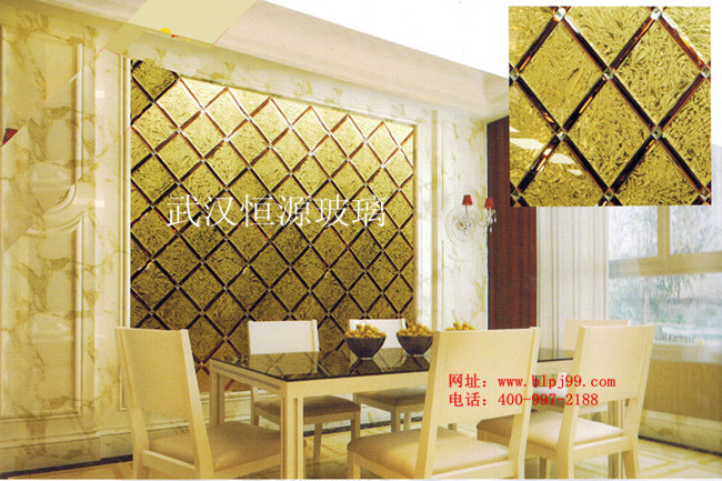 供应用于装饰的艺术拼镜餐厅背景墙HY-2065