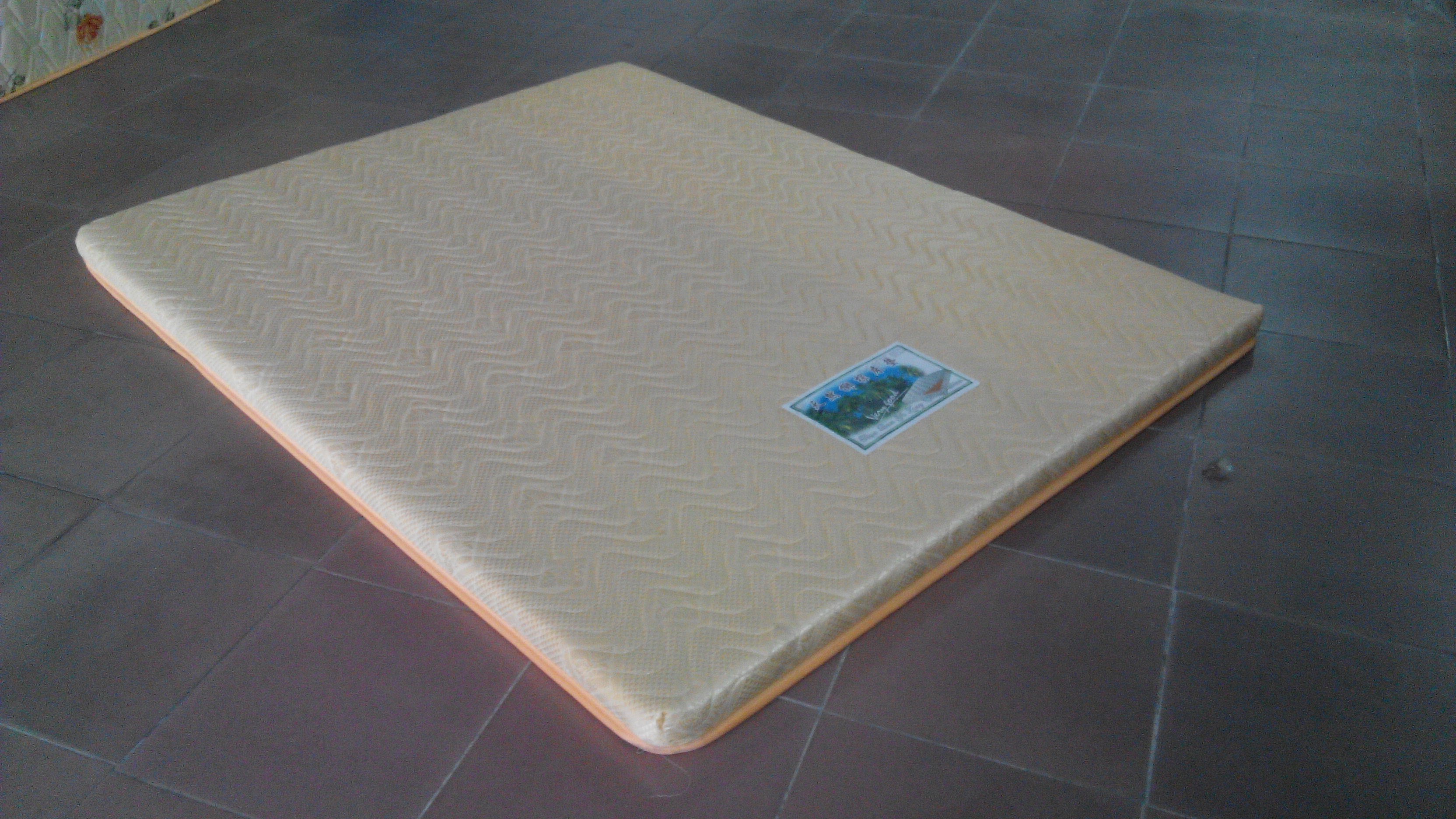供应东莞家具厂特价9公分单面棉棕床垫图片