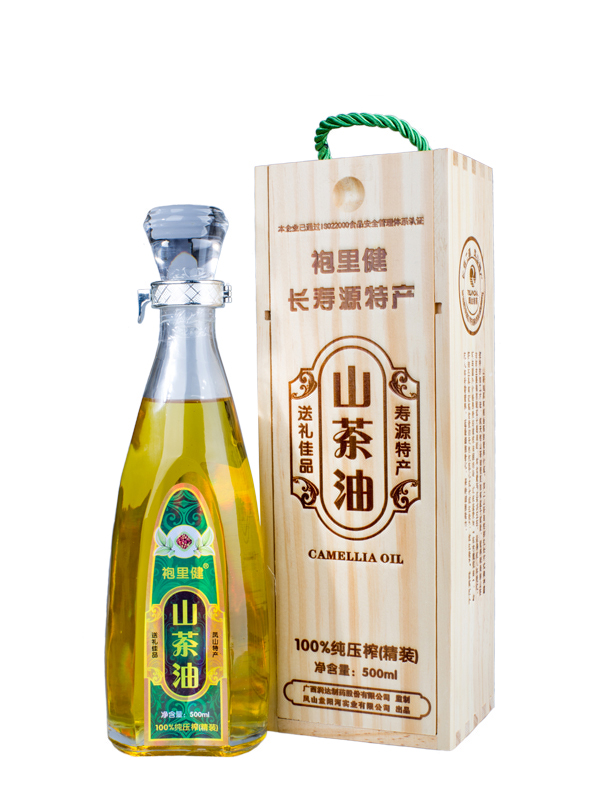 供应用于炒菜的山茶油木盒单瓶装 山茶油批发 山茶油销售