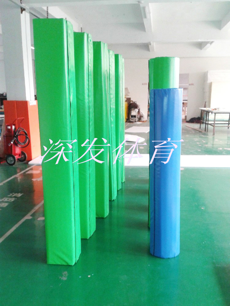 东莞市幼儿园专用软体方形柱垫，儿童定做厂家