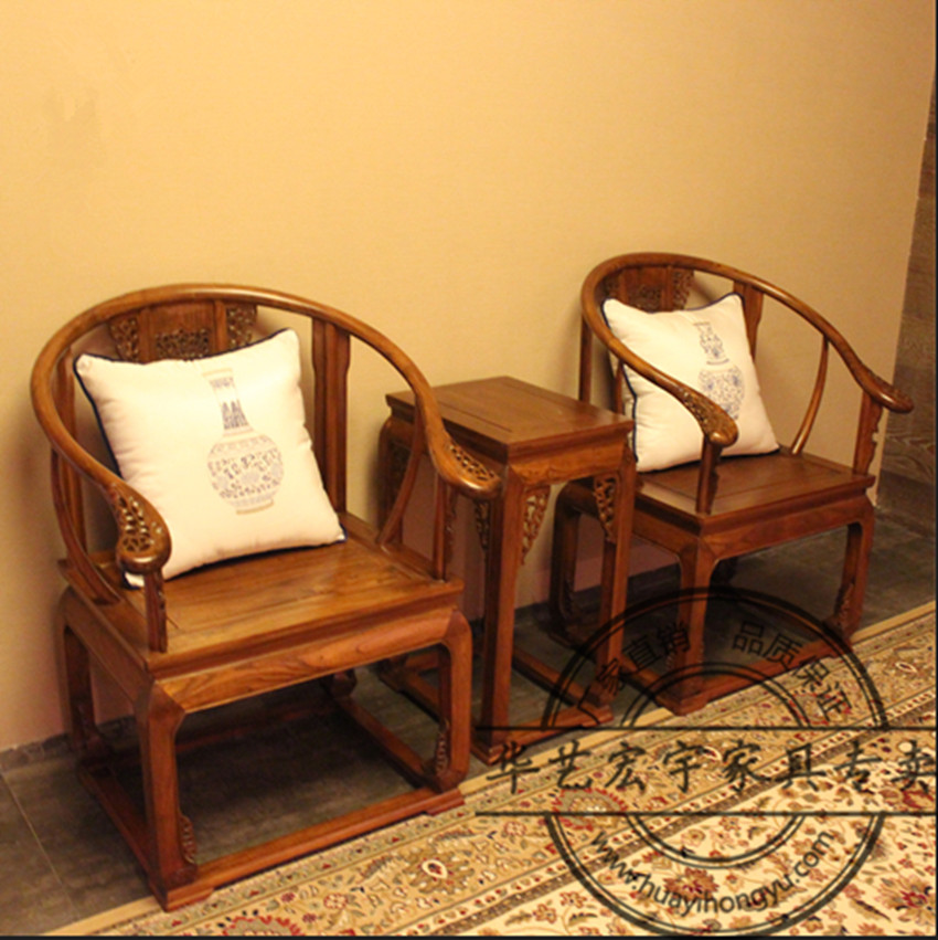 供应用于客厅的老榆木太师椅、老榆木官帽椅、老榆木圈椅、全实木椅子