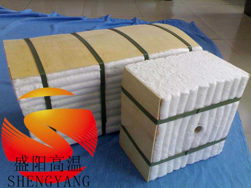 供应锻造炉保温隔热标准型陶瓷纤维模块图片