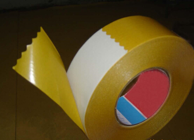 供应用于的高粘黄纸PVC白色双面胶带