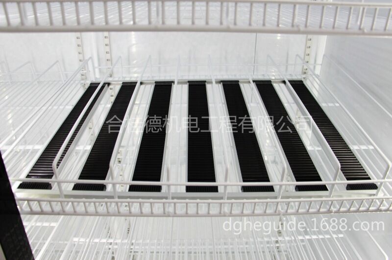 供应用于冰柜配件的立式展示冷柜滑轮层板