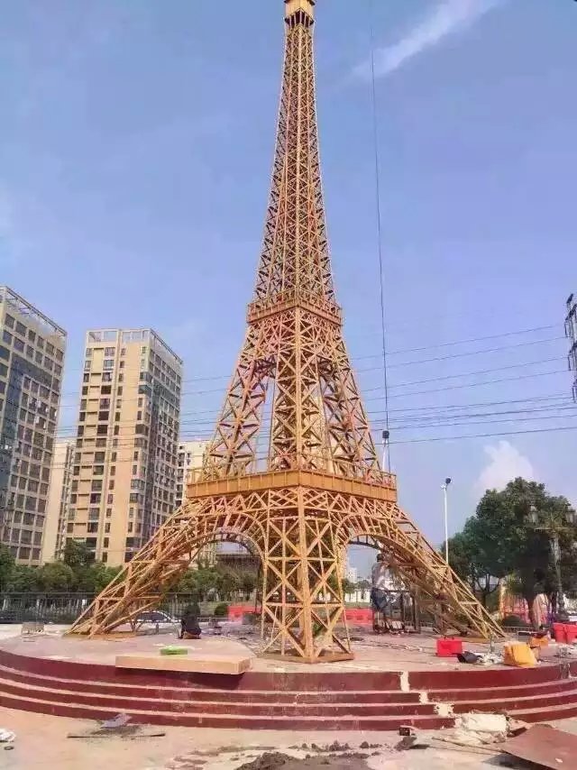 安阳巴黎埃菲尔铁塔模型微景观租赁批发