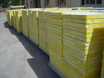 供应用于建筑保温的岩棉复合彩钢板