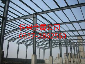 供应用于厂房的钢结构框架工程保证质量厂家直销