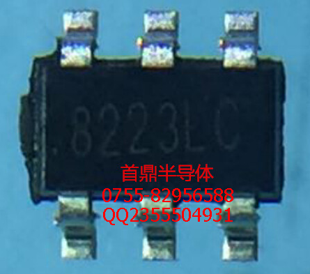 供应用于触摸开关的SD8223LC 单按键触摸及接近感应开关，触摸存在达到约75S(3V)图片