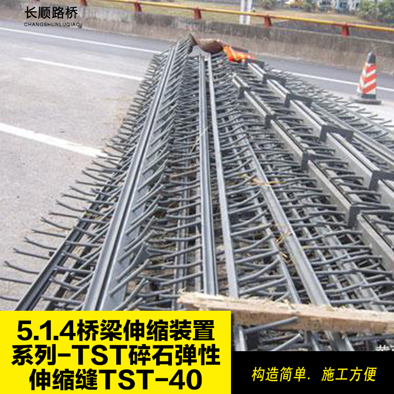 供应TST碎石弹性桥梁伸缩缝装置 TST-40