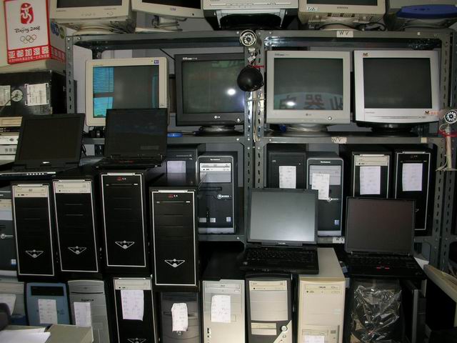 供应贵阳高价回收废电器，贵阳大量高价回收各种办公电脑图片