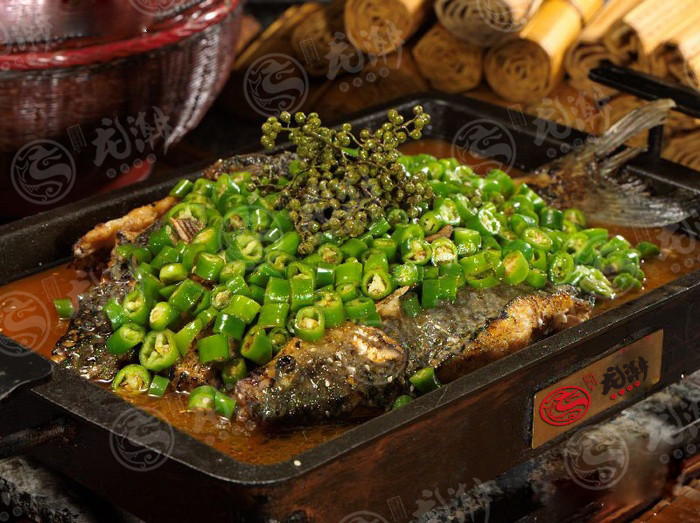 供应用于餐饮的烤鱼培训学校广西龙潮美式炭火烤鱼