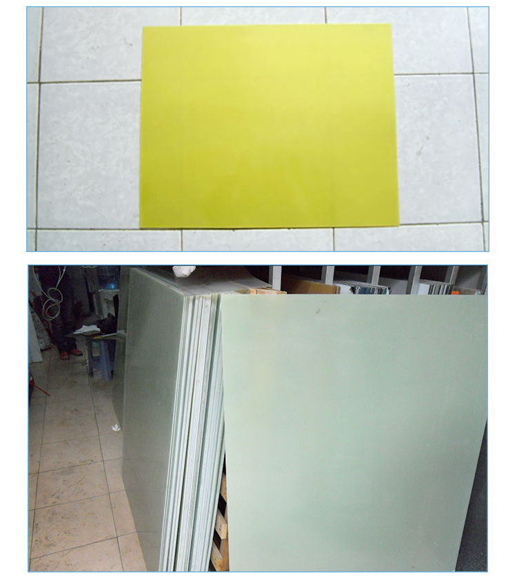 供应浅绿色玻璃纤维板，半透明玻璃纤维板、浅绿色环氧板图片