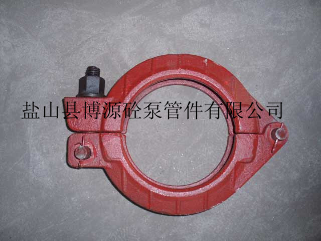 供应混凝土泵管管卡 管扣 卡子图片