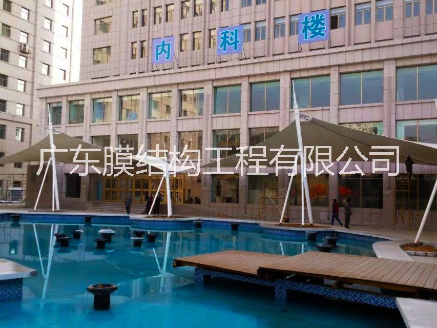 深圳市泳池景观遮阳张拉膜/游泳池遮阳棚厂家供应用于遮阳棚的泳池景观遮阳张拉膜/游泳池遮阳棚
