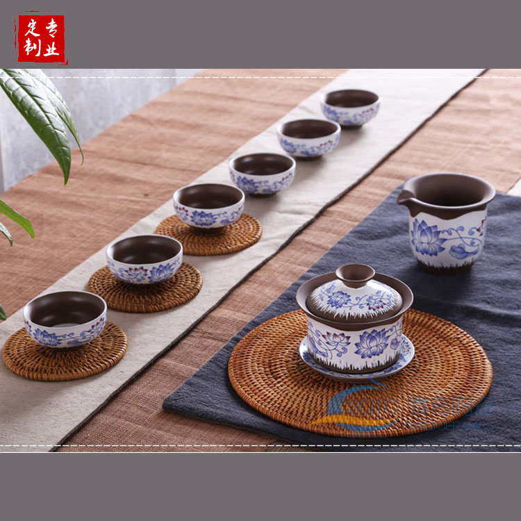 景德镇陶瓷,水杯,茶杯,茶具,骨瓷杯,青花,餐具