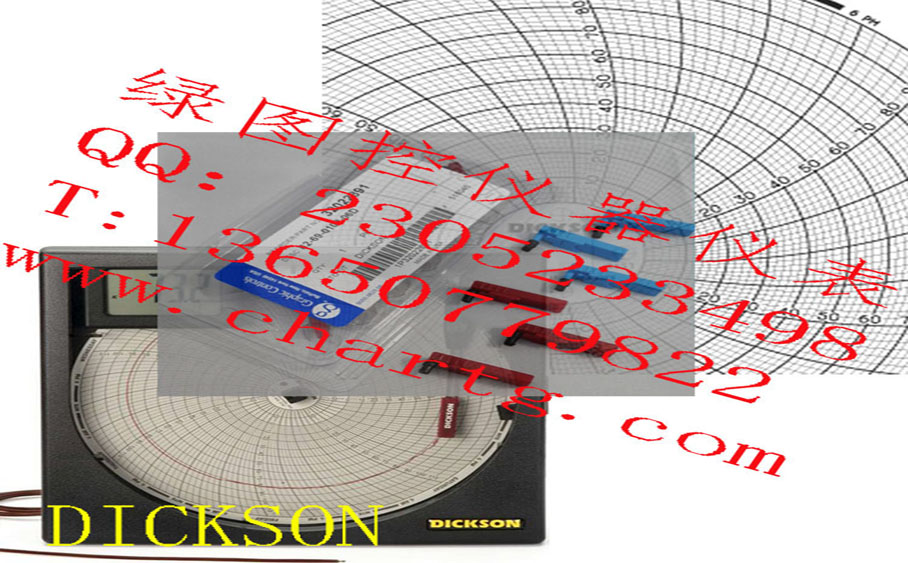 安徽供应DICKSON圆图记录纸C473 迪克森记录纸 迪生记录纸图片