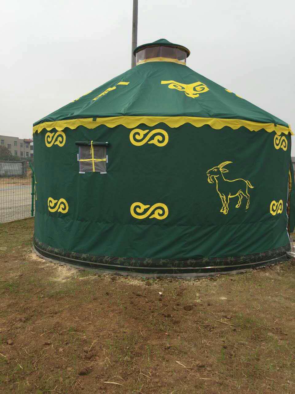 供应用于住宿餐饮景区|农家乐的蒙古包帐篷 蒙古包厂家