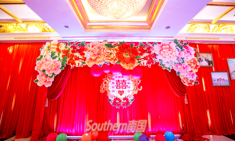 供应供应主题婚礼 中式婚礼 深圳婚礼 红色图片
