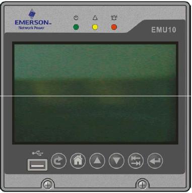 供应用于直流屏的触摸屏EMU10艾默生监控模块