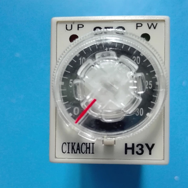 广州市中间继电器小型定时器H3Y-2厂家供应用于工控配件的中间继电器小型定时器H3Y-2CIKACHI嘉阳时间继电器