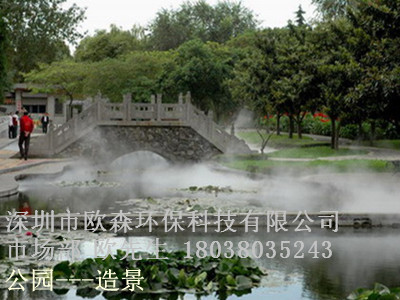 承接深圳高压人造雾景观工程报价，广东深圳人工造雾工程安装设备