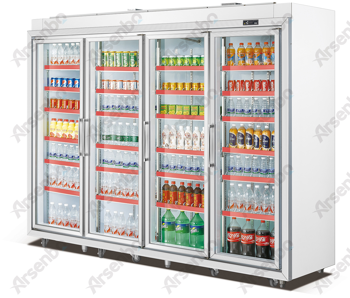 供应超市便利店可口可乐饮料展示冰冷柜
