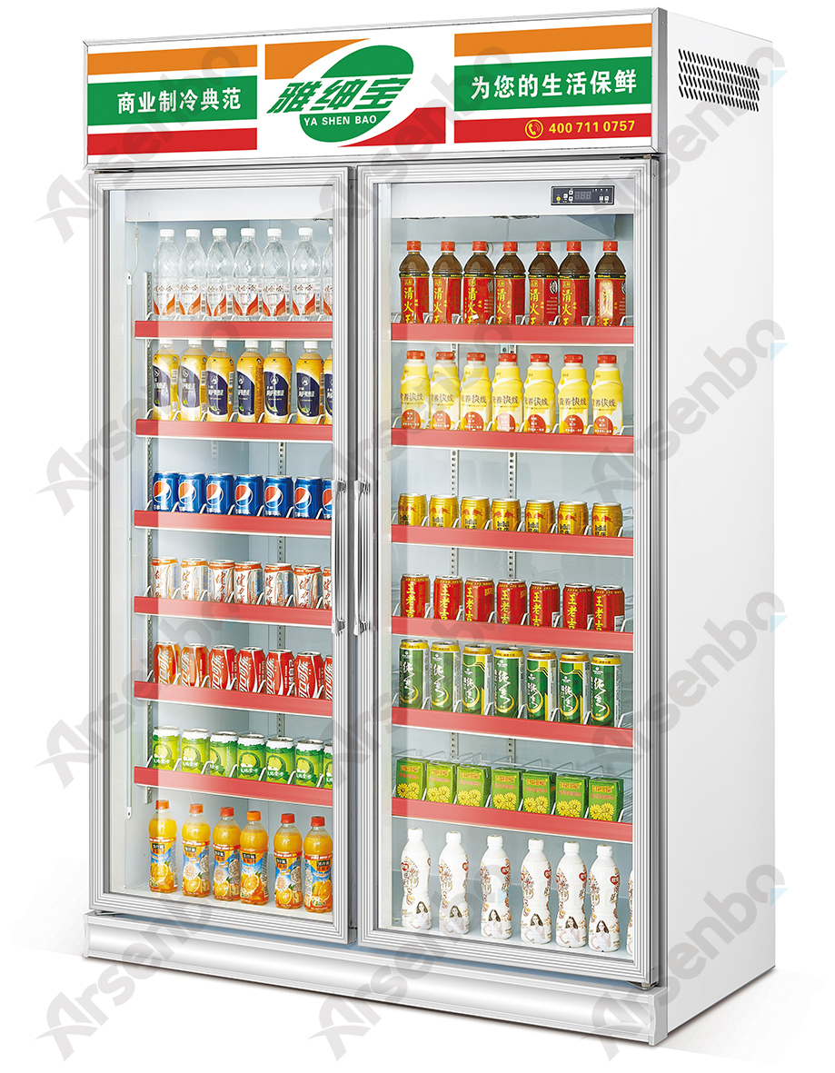 供应便利店超市美宜佳冷藏饮料冰展示柜图片