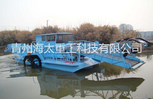 潍坊市贵州水草打捞船 湖泊水草清理机器厂家