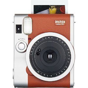 供应拍立得相机mini90富士拍立得相机一次成像mini90相机数码相机 棕色