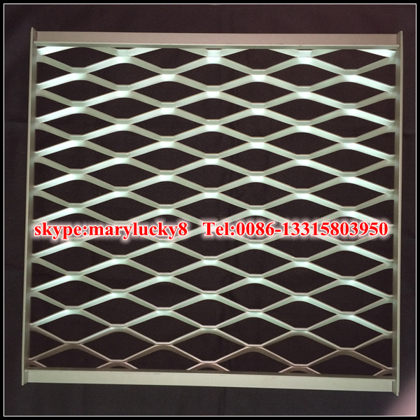 供应生产3mm铝板网3003幕墙铝网