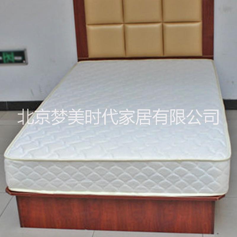 供应梦美时代酒店家具如家同款品质床垫可定制阻燃面料海绵加软椰棕加硬