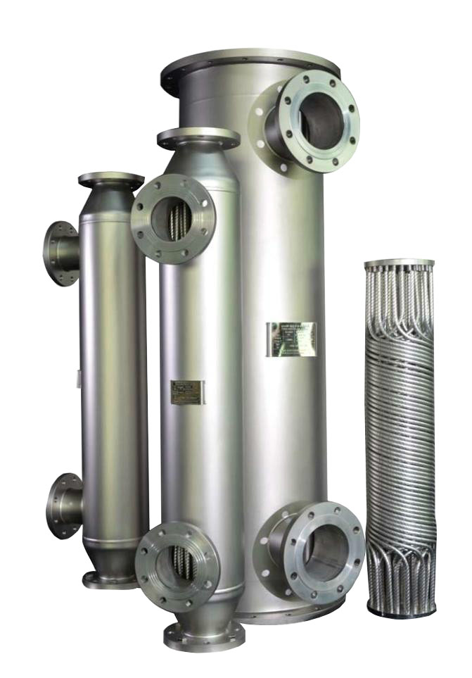 环保蒸汽换热器/不锈钢螺旋缠绕换热器/蒸汽回收水换热器