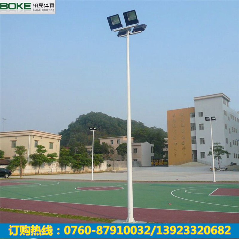 厂家生产球场高杆灯杆 6米8米10米篮球场灯杆价格 全国热销